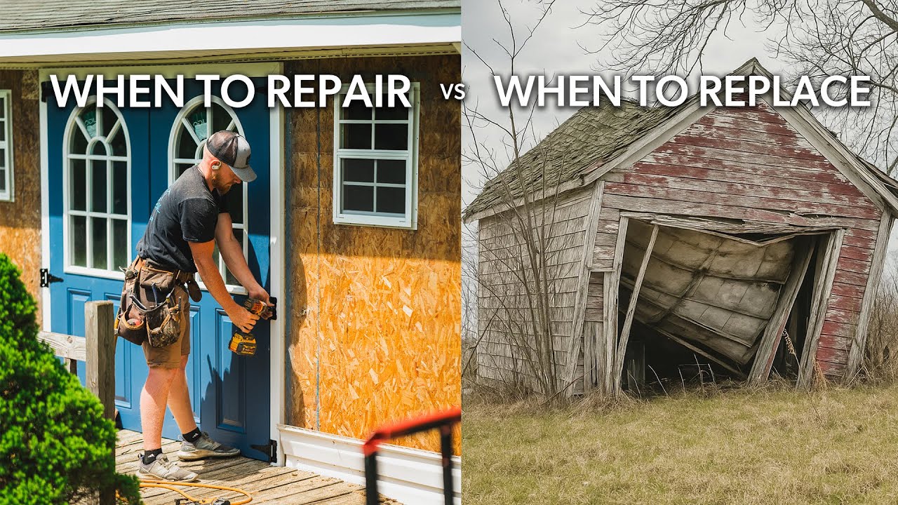 When to Repair and When to Replace Your Shed