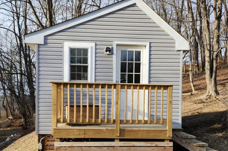 12×16 Storage Shed Siding Repair in Coatesville, PA