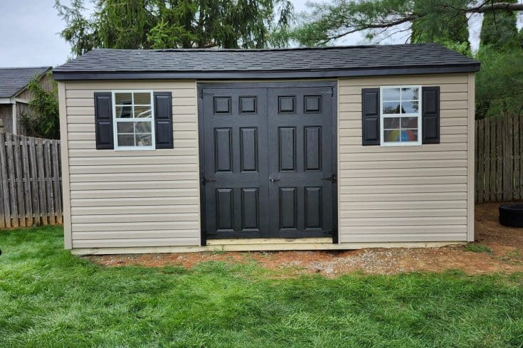 10×16 Storage Shed Rehab in West Chester, PA