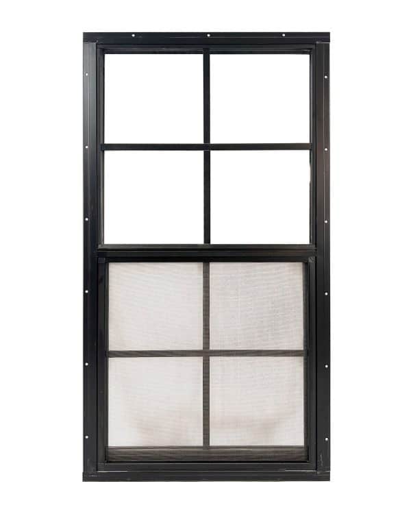 18" x 36" Aluminum Vertical Slider Flush Window