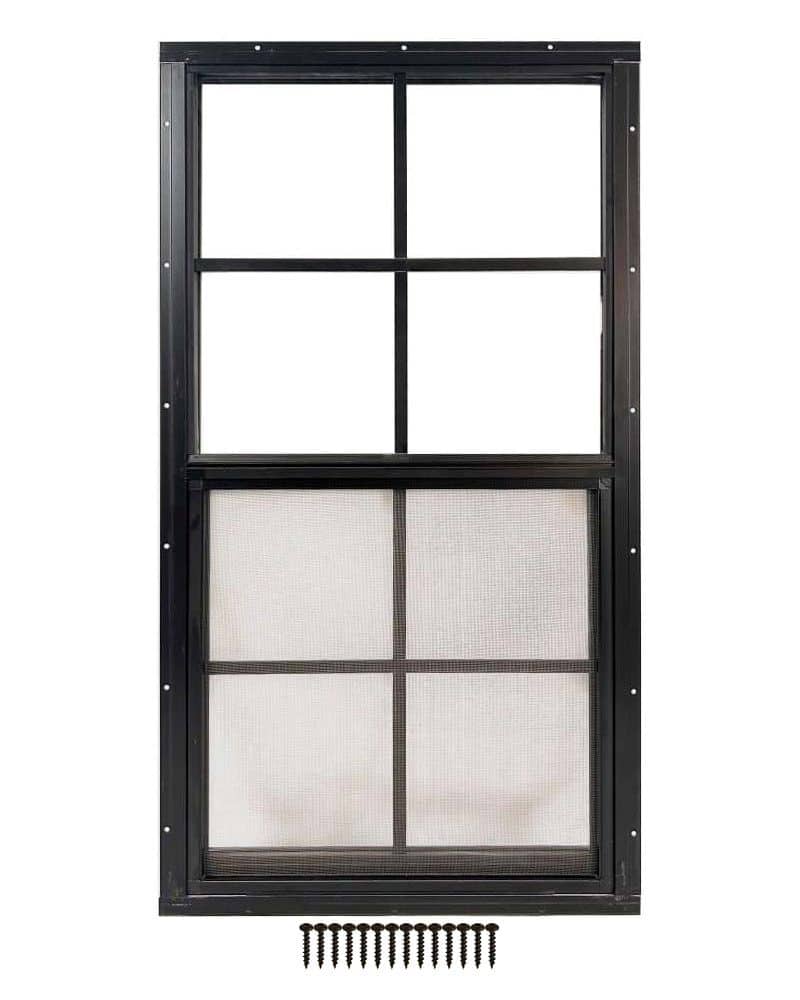 18" x 36" Aluminum Vertical Slider Flush Window