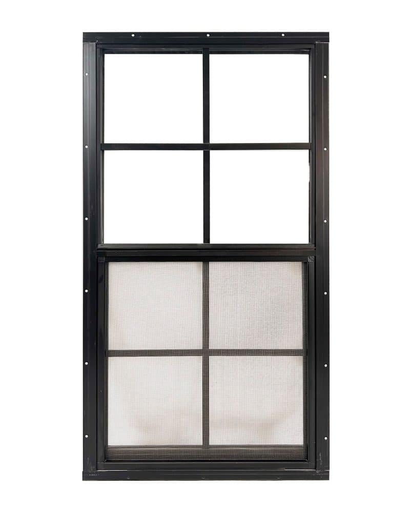 18" x 36" Aluminum Vertical Slider Flush Window