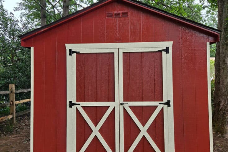 10×14 Storage Shed Rehab in North Wales, PA