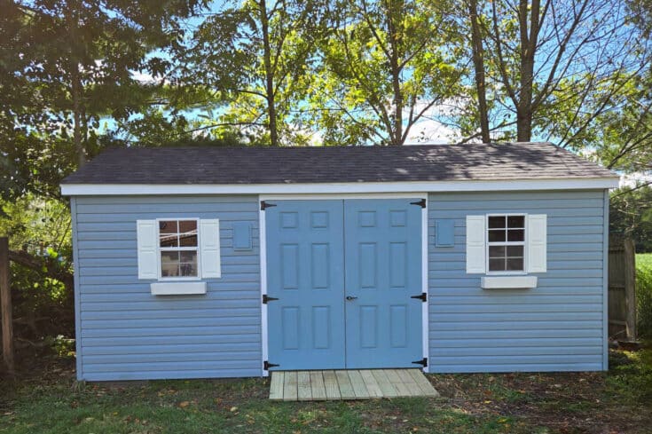 12×24 Storage Shed Rehab in Warminster, PA