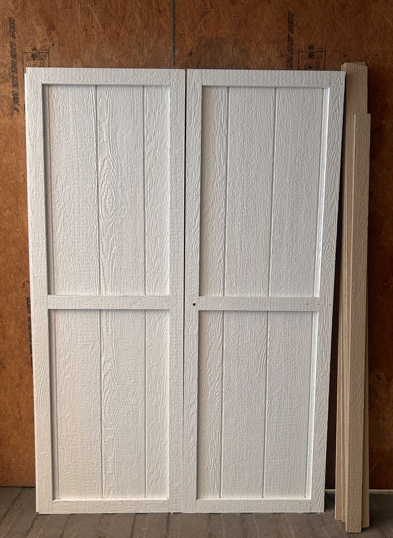 55" x 79" Standard Style Wooden Double Doors
