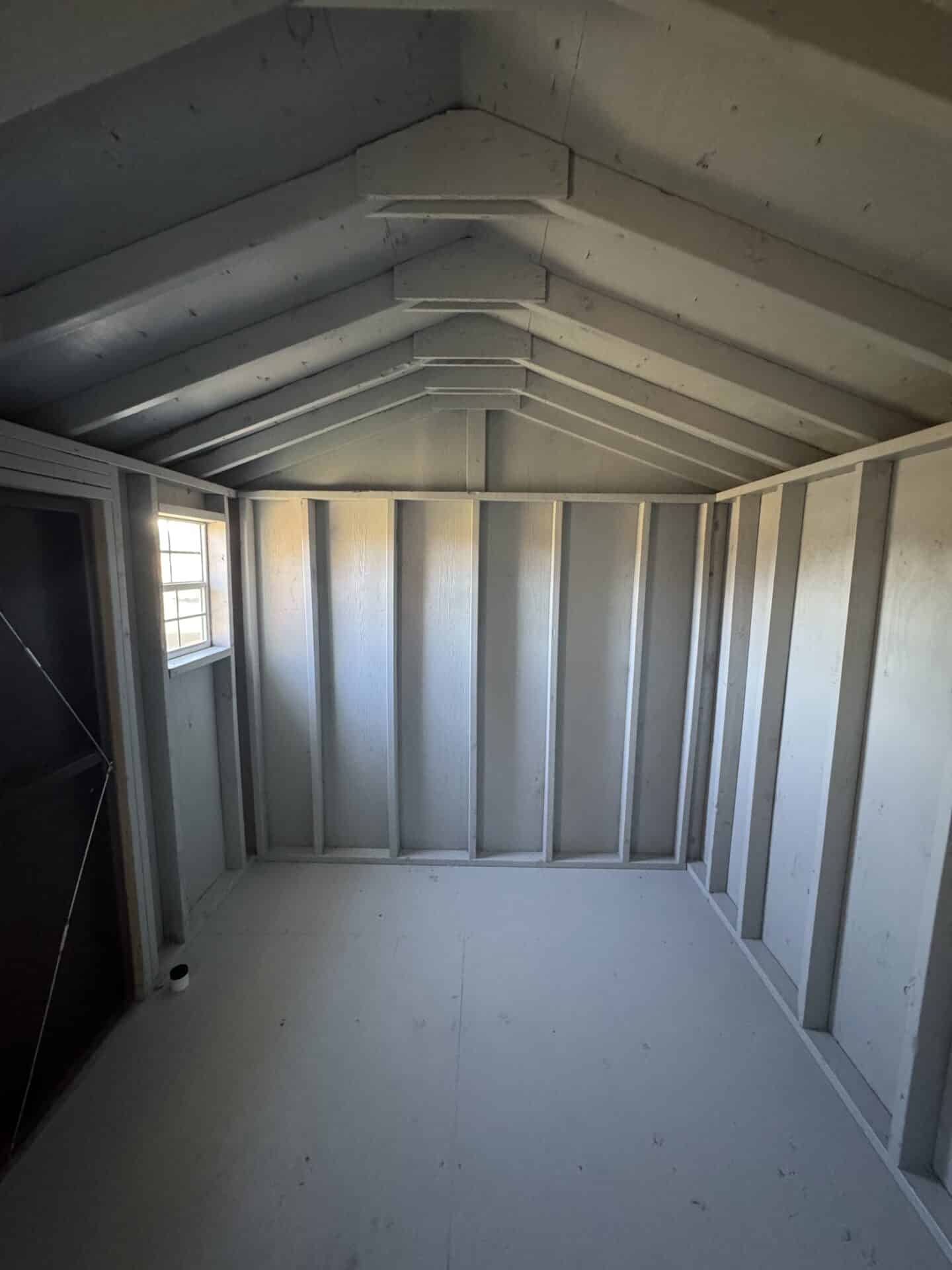 8x10 A-Frame Refurbished Shed - Image 8