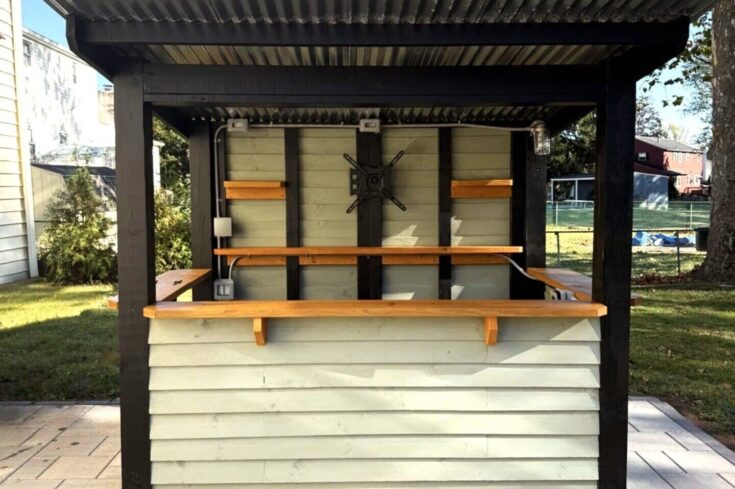 Outdoor Bar Repaint in Warrington, PA