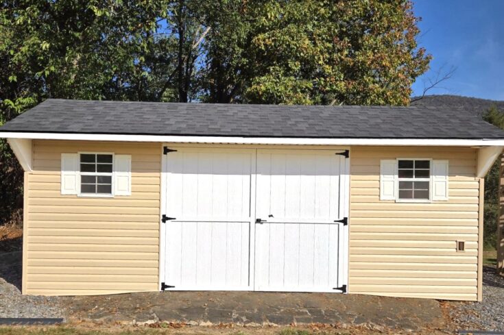 12×20 Storage Shed Rehab in Carlisle, PA