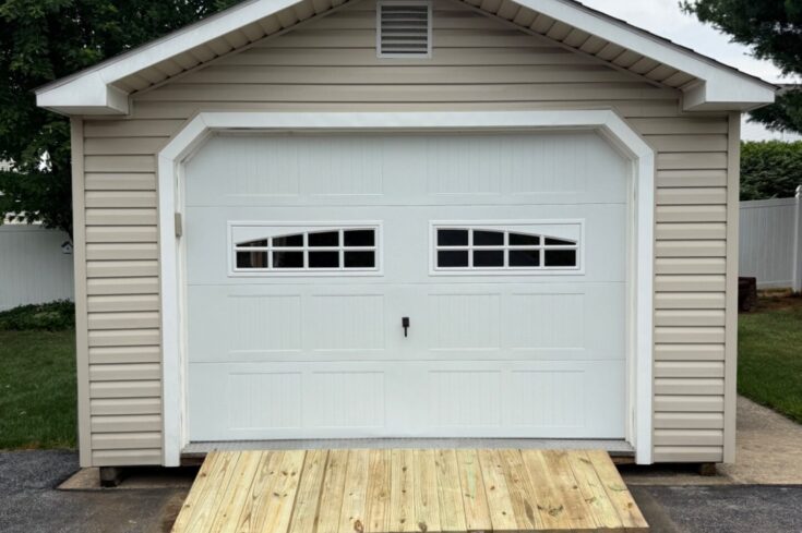 Garage Door Ramp Install in Lebanon, PA
