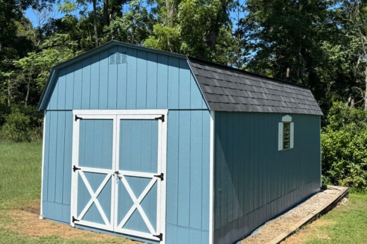12×20 Storage Shed Rehab in Manchester, MD