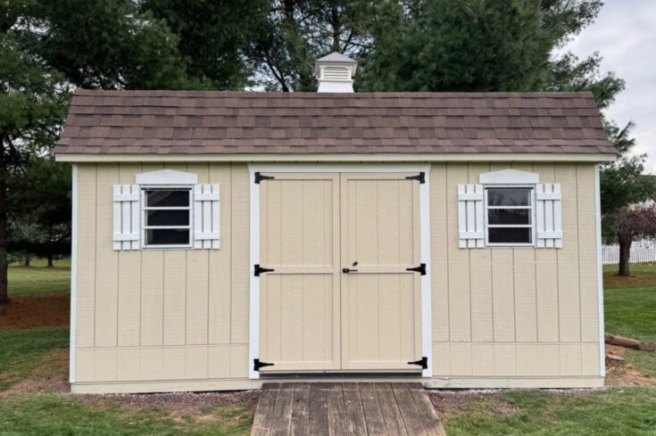 10×16 Storage Shed Rehab in Collegeville, PA