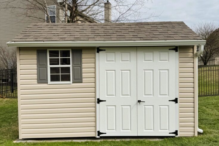 8×12 Storage Shed Rehab in Dillsburg, PA