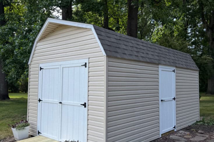 10×18 Storage Shed Rehab in Parkesburg, PA
