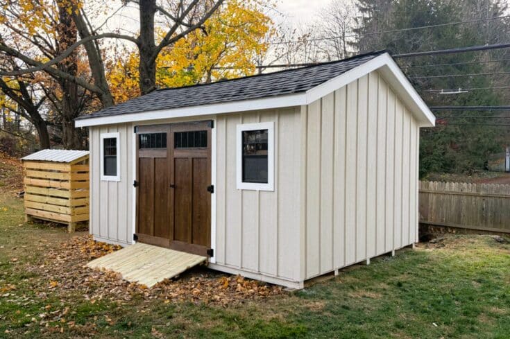12×16 Storage Shed Rehab in Wayne, PA