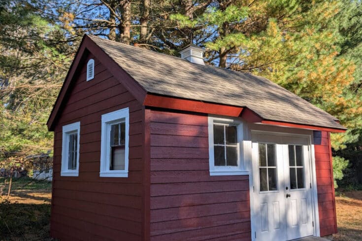 12×16 Storage Shed Rehab in Reading, PA