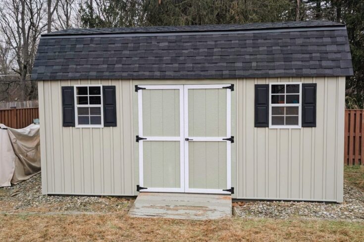10×16 Storage Shed Rehab in Ellicott City, MD
