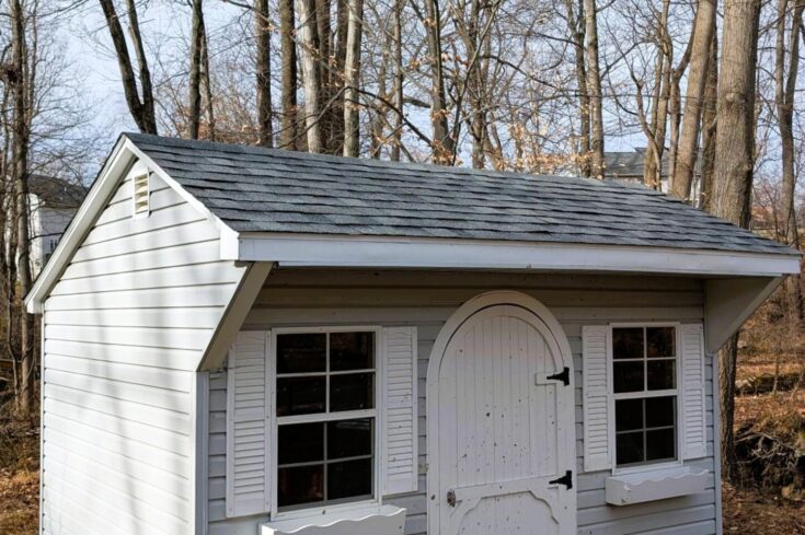 10×12 Storage Shed Roof Repair in Exton, PA