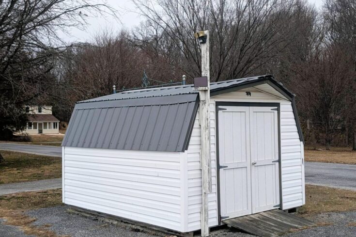 10×12 Storage Shed Roof Repair in Seven Valleys, PA