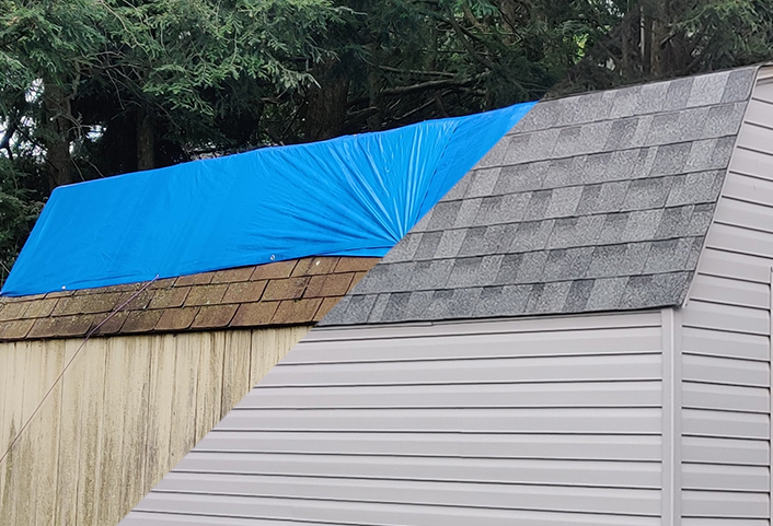 Shed Reroof In Pennsylvania