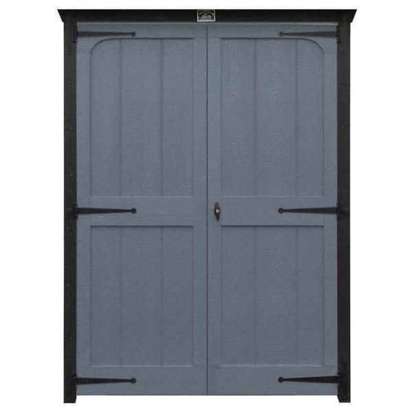 48" Classic Style Wooden Double Shed Doors