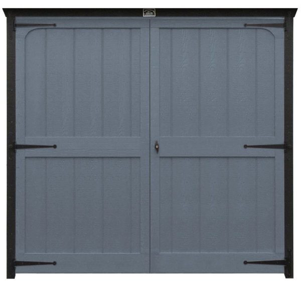 72" Classic Style Wooden Double Shed Doors