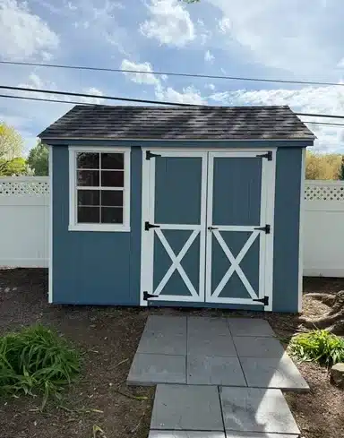 8×10 Storage Shed Rehab in Collegeville, PA