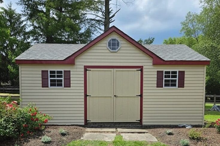 14×20 Storage Shed Rehab in Blue Bell, PA